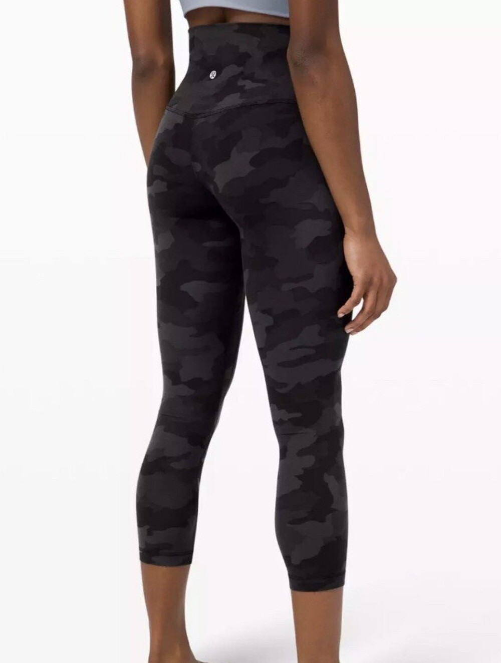 Lululemon Align Black Camo Crop Leggings